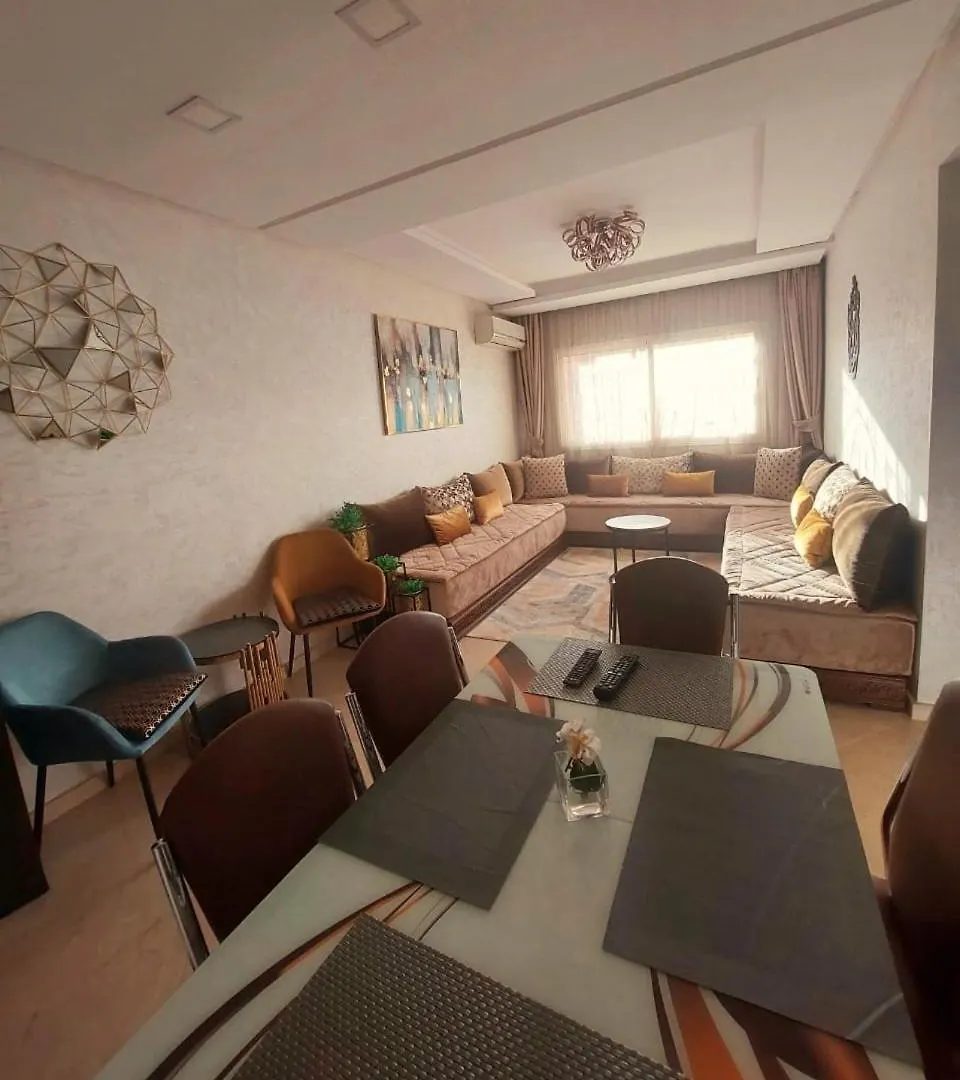 Appartement Pour Familles En Residence Avec Piscine Et Wifi Marrakesh 0*,