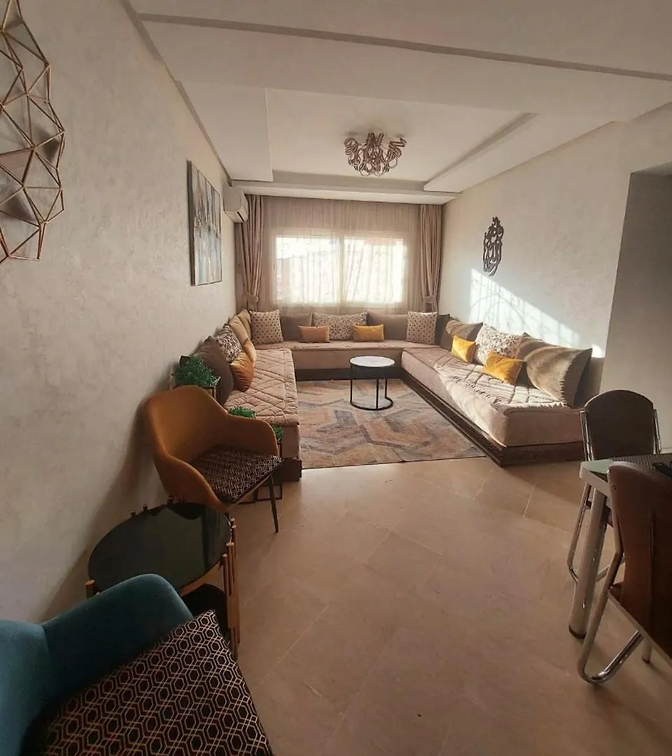 Appartement Pour Familles En Residence Avec Piscine Et Wifi Marrakesh
